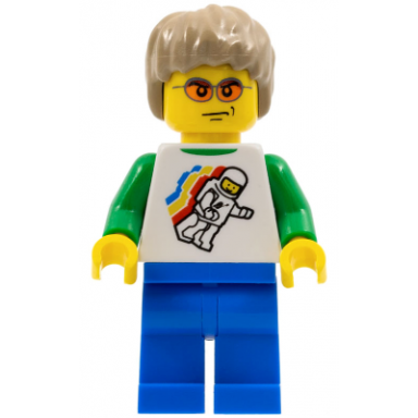 lego brand store male classic space minifigure floating no back printing sheffield