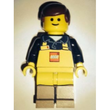 lego employee male with apron
