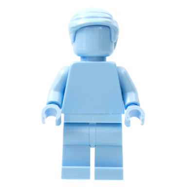 everyone is awesome bright light blue monochrome