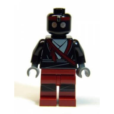 foot soldier - robot dark red legs
