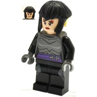 karai - armor and bright light yellow hair highlights