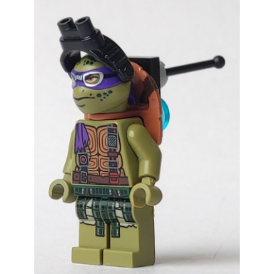 donatello with goggles and pack movie version
