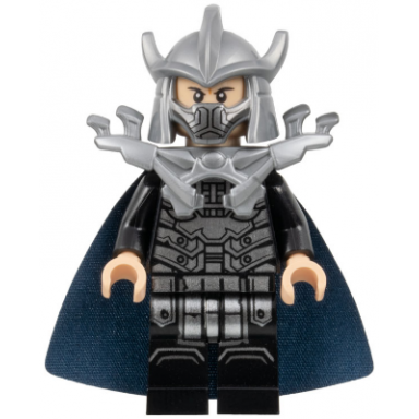 shredder - dark blue cape and detailed helmet movie version