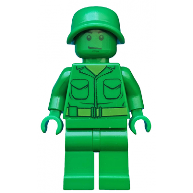 green army man - plain