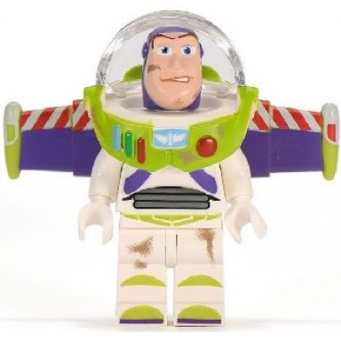 buzz lightyear - dirt stains