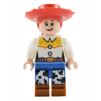 jessie - normal legs minifigure head and bow