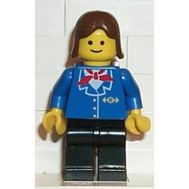 railway employee brown female hair
