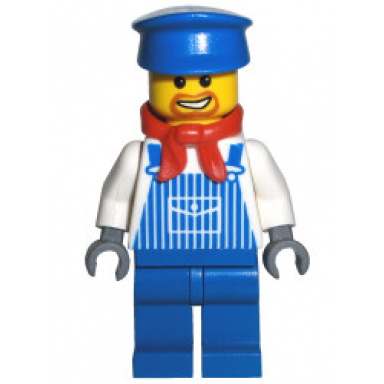 engineer max with dark bluish gray hands