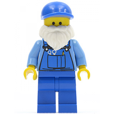 janitor white beard