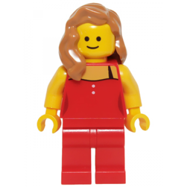 lady in red