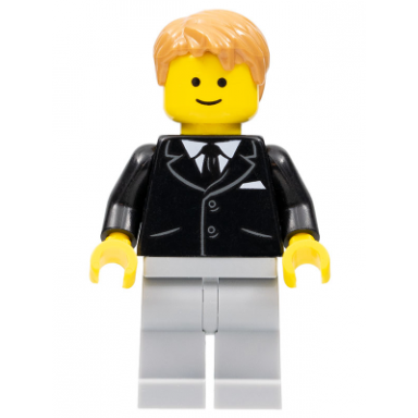 bank secretary - suit with pockets