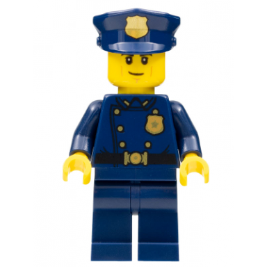 police officer smirk 1940s era