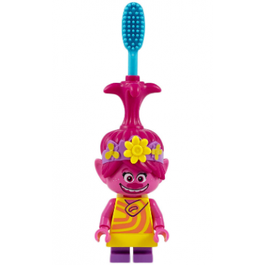 poppy - medium azure hairbrush