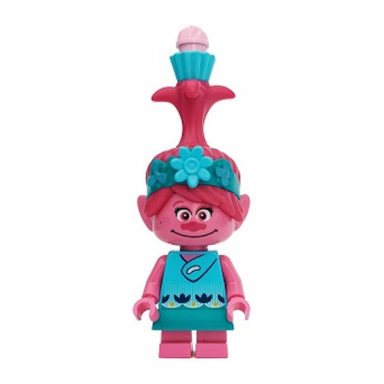 poppy - medium azure cupcake bright pink swirl