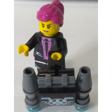 agent caila phoenix with jet pack with sticker