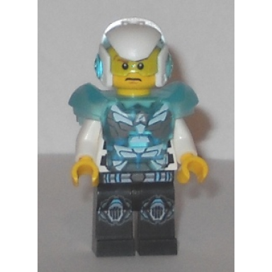 agent max burns - helmet and armor white arms