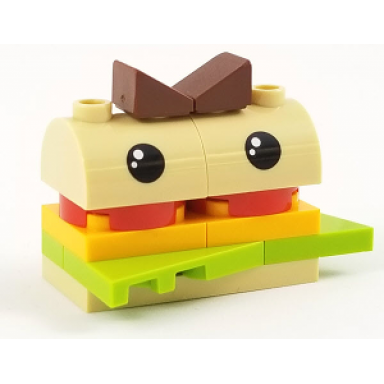 burger person
