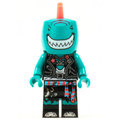 shark singer vidiyo bandmates series 1 minifigure only without stand and accessories