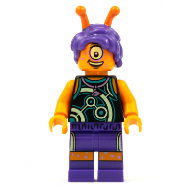 alien keytarist vidiyo bandmates series 1 minifigure only without stand and accessories