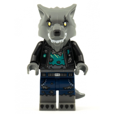 werewolf drummer vidiyo bandmates series 1 minifigure only without stand and accessories