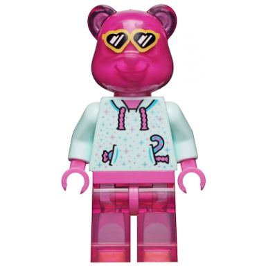 dj rasp-beary vidiyo bandmates series 2 minifigure only without stand and accessories
