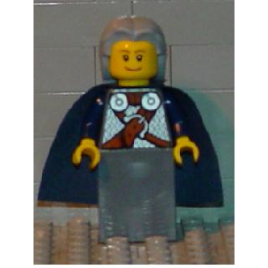 viking blue chess queen - portions may be glued