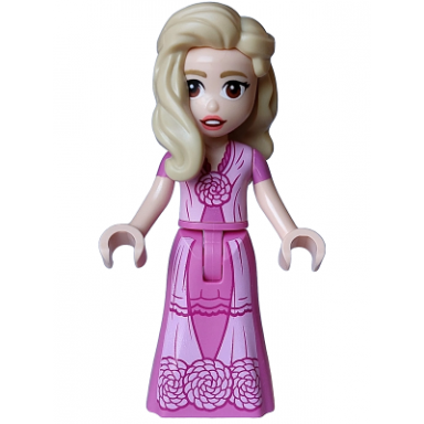 glinda - dark pink dress