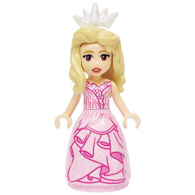 glinda - bright pink dress