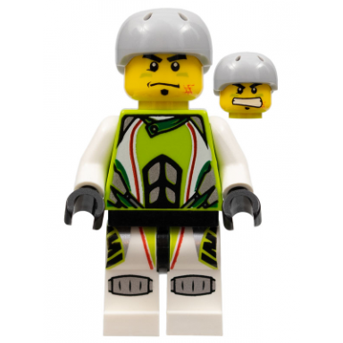 team x-treme daredevil 1 rex-treme - sports helmet