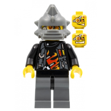 backyard blaster 3 billy bob blaster - spiked helmet
