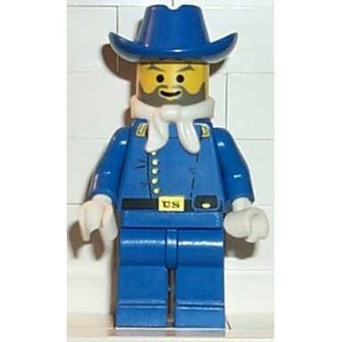 cavalry colonel - cowboy hat white bandana colt carson