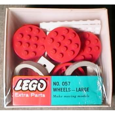 4 large wheels