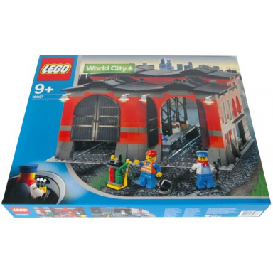 train engine shed