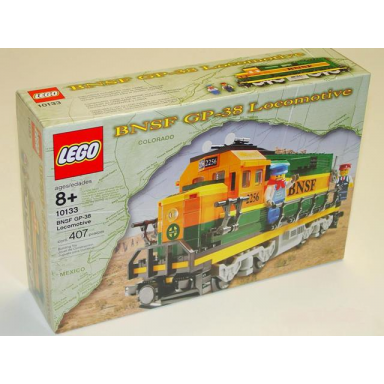 burlington northern santa fe bnsf gp-38 locomotive