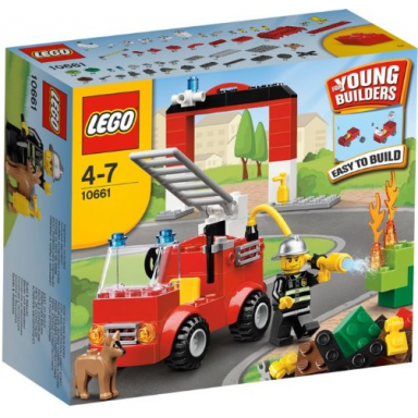 my first lego fire station