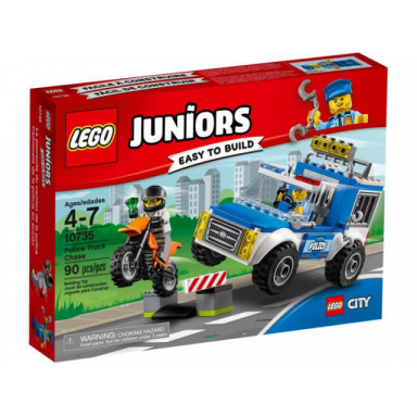 police truck chase