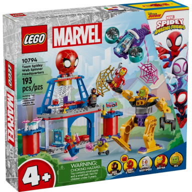 team spidey web spinner headquarters