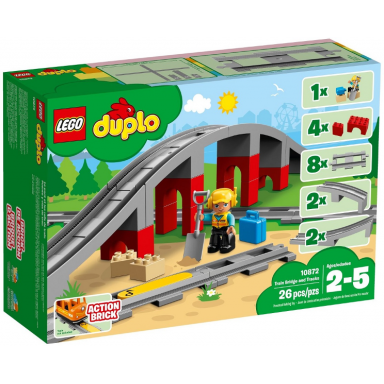 train bridge and tracks