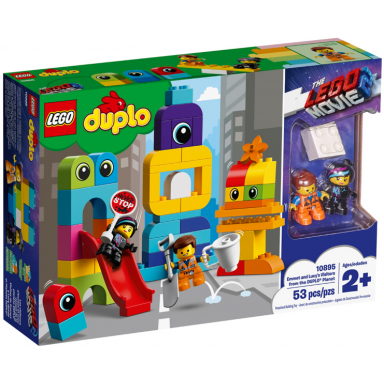 emmet and lucys visitors from the duplo planet