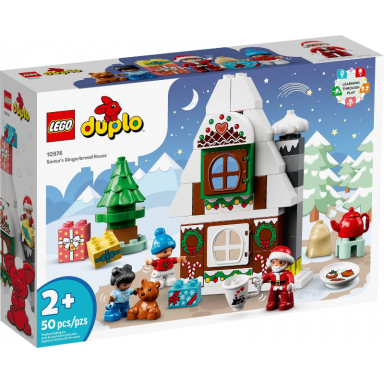 santas gingerbread house