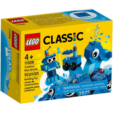 creative blue bricks