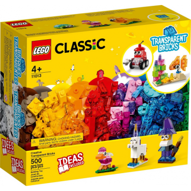 creative transparent bricks