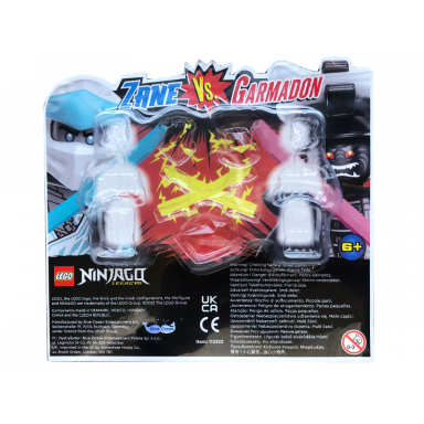 zane vs garmadon blister pack