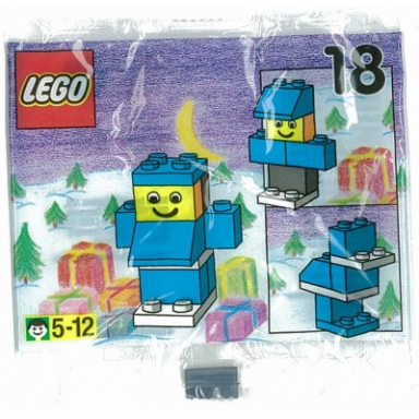 advent calendar 1998 classic basic day 18 - blue elf