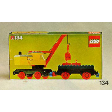 mobile crane and waggon