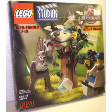 spinosaurus attack studio