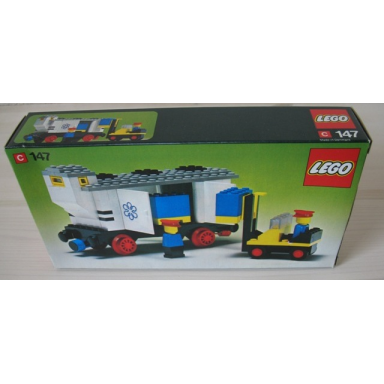 refrigerated car with forklift