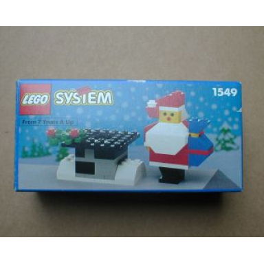 santa and chimney