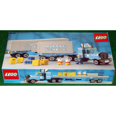 maersk line container truck