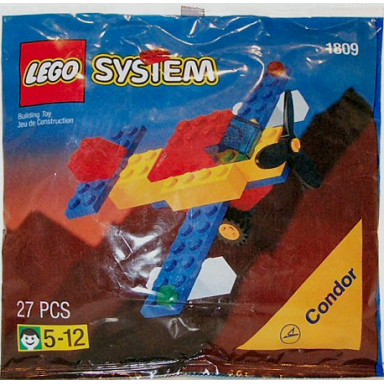 condor promotional airplane polybag